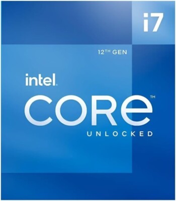 Intel Core i7 Gen 12th 12700K Gaming Desktop Processor with