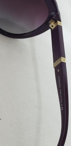 VERSACE VE 4306Q 506664Q EGGPLANT/VIOLET SUNGLASSES 56-19-140 - Picture 12 of 12