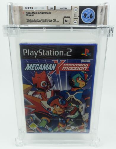 Playstation 2 *Mega Man X: Command Mission* PS2 Sealed WATA 9.6 A+ no VGA - Afbeelding 1 van 9