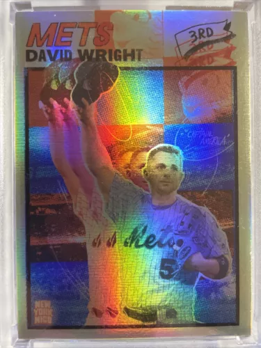 Topps Project 70 Card 477 - 1977  David Wright by New York Nico FOIL #23/70