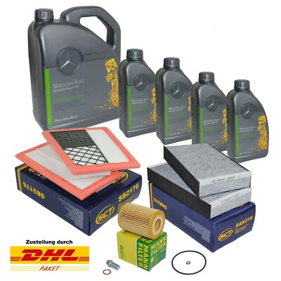 Servicekit M-Klasse W164 R-Klasse W251 280CDI-350CDI mit 9L ORIGINAL MB 229.51 