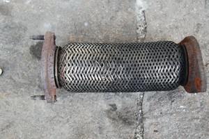 Flexrohr vor dem DPF Renault Laguna 2.2 dci 2005