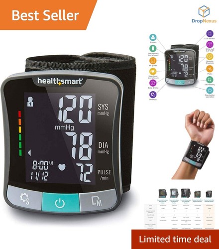 Digital Talking Wrist Blood Pressure Monitor – Accurate & User-Friendly