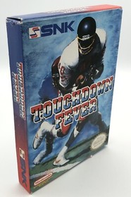 Touchdown Fever (Nintendo NES, 1991) Game, Manual & Box / TESTED Authentic CIB
