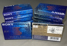 'SONY HiFi 60 Minute Blank Normal Bias Cassette Tape Brand New Factory Sealed