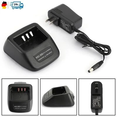 KINGDARN 1Pcs KSC-35S Desktop Rapid Charger für Kenwood KNB-45L TK3400 TK2400 TK2402/2300