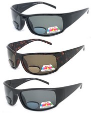 POLARIZED MENS WOMENS BIFOCAL SUNGLASSES READING SUN GLASSES WRAP UV400