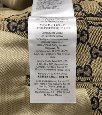 GUCCI ジャケット Gロゴ 50サイズ GUCCI GG canvas single breasted tailored jacket Men's size 50 L