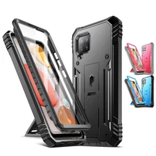 For Samsung Galaxy A42 5G Case With Screen Protector Kickstand Shockproof Cover