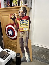 1992 Sega Sports Video Special Joe Montana 49ers Cardboard Store Display Standee