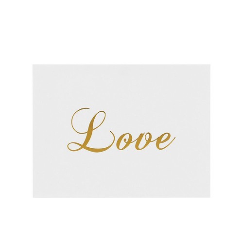 Party Gold Stamping Handwriting Message Cards Thank You White Greeting Card - Picture 16 of 23