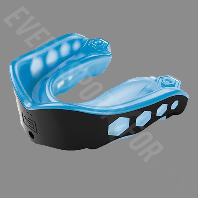 Shock Doctor Gel Max Convertible Strap Mouthguard Blue/Black (NEW) Lists 13 eBay