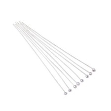 DIY 16-50MM Silver Plated Beads Pins Jewellery Making Findings Head Pins