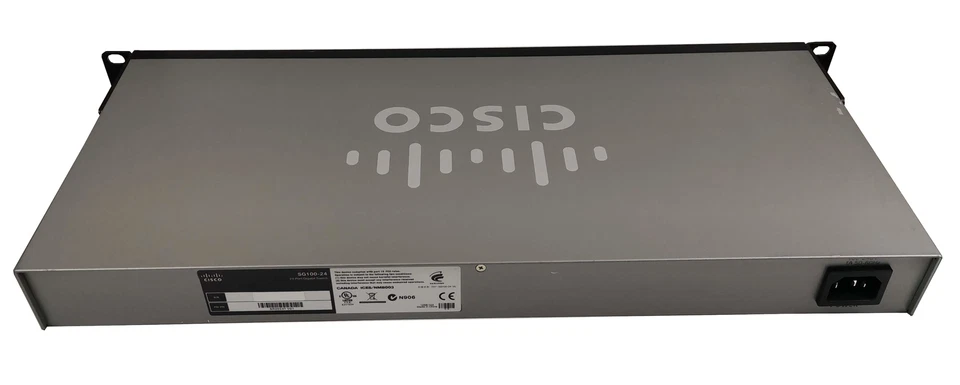 Cisco Small Business SG 100-24 24 Port Gigabit Switch - Bild 2 von 3
