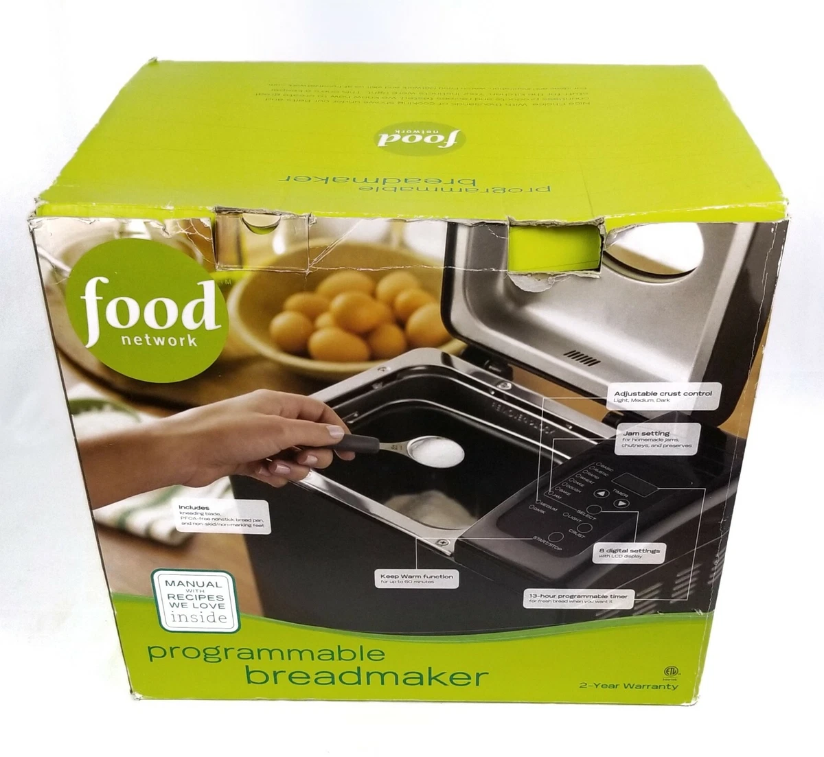 Food network outlet bread maker