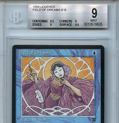 MTG Legends Field of Dreams BGS 9.0 (9) Mint Magic card