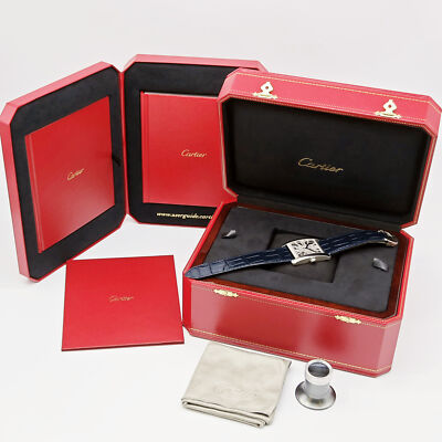 Cartier Tank MC Palladium Skeleton 3553 Manual Winding Watch ref