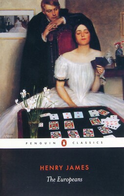 The Europeans by Henry James, Book Cover Art --POSTCARD