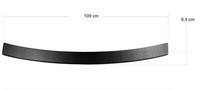 OmniPower® Ladekantenschutz Schwarz FüR Suzuki SX4 SUV Typ: 2013-