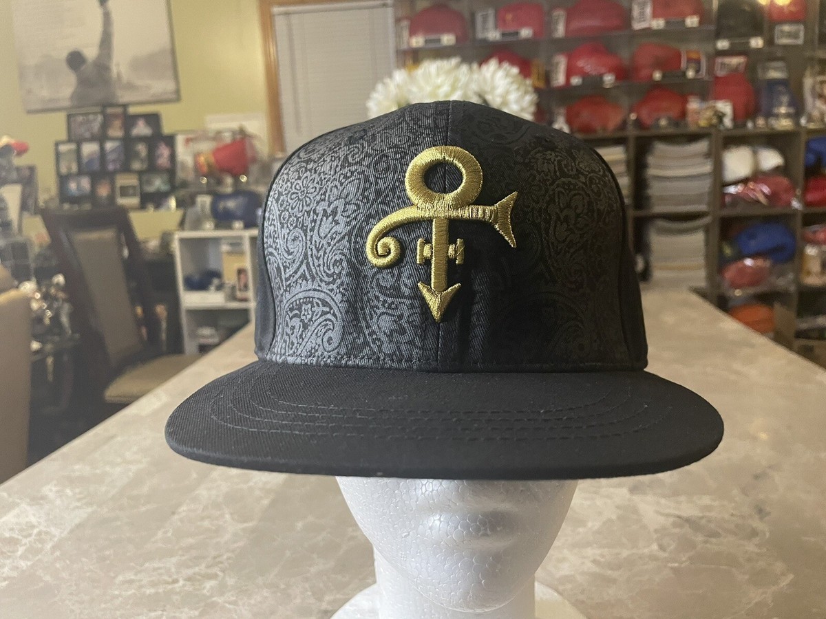 PRINCE Prince Rogers Nelson Love Symbol SnapBack Hat