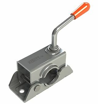 35mm Diameter Split Clamp for Prop Stands and Jockey Wheels Kartt Orange - Picture 1 of 2