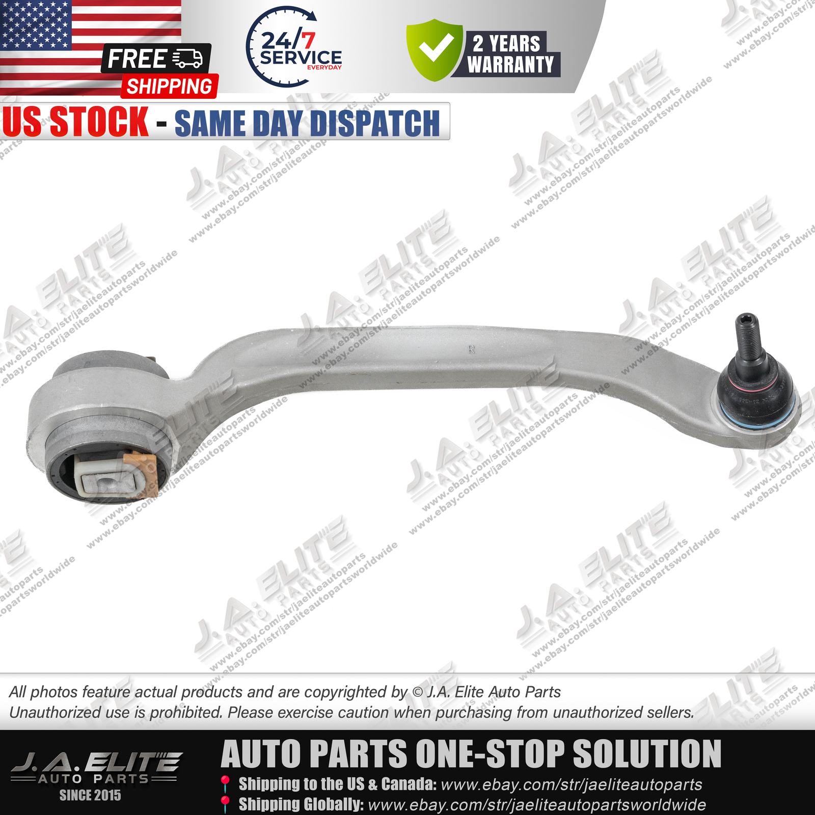 Right Front Lower Control Arm fits Bentley Continental & Flying Spur 3W0407694