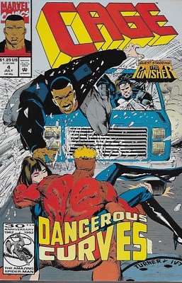 Cage (Luke Cage Power Man) No.4 / 1992 Punisher / Marc McLaurin & Dwayne Turner
