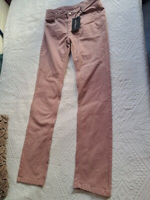 Pantalon Slim Cyrillus 16 Ans - Rose - Coton Stretch - NEUF Avec étiquettes