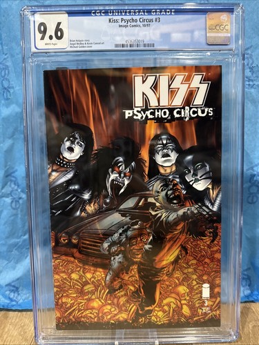 Cómic graduado Kiss: Psycho Circus #3 (Image Comics octubre 1997) CGC 9,6 - Imagen 2 de 3