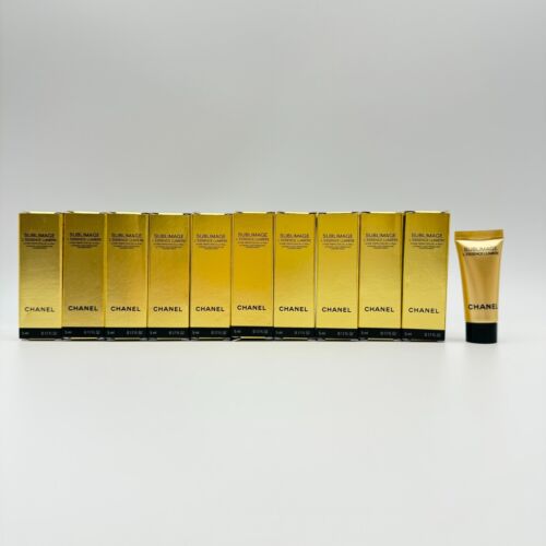 10 x CHANEL SUBLIMAGE L'ESSENCE LUMIERE Light Revealing Concentrate 5ml 0.17oz