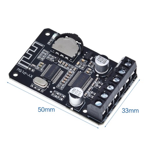 1 pièce 12V/24V XY-P15W XY-P40W module de carte amplificateur de puissance stéréo Bluetooth - Photo 6/8