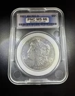 1921 Micro D Morgan Silver Dollar MS 66 PNC Stunning Coin!!!