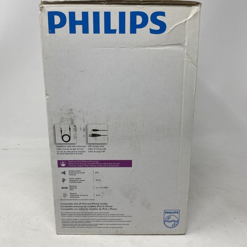 Altavoz de acoplamiento Philips Fidelio para iPod y iPhone DS3000/37 - Imagen 7 de 12