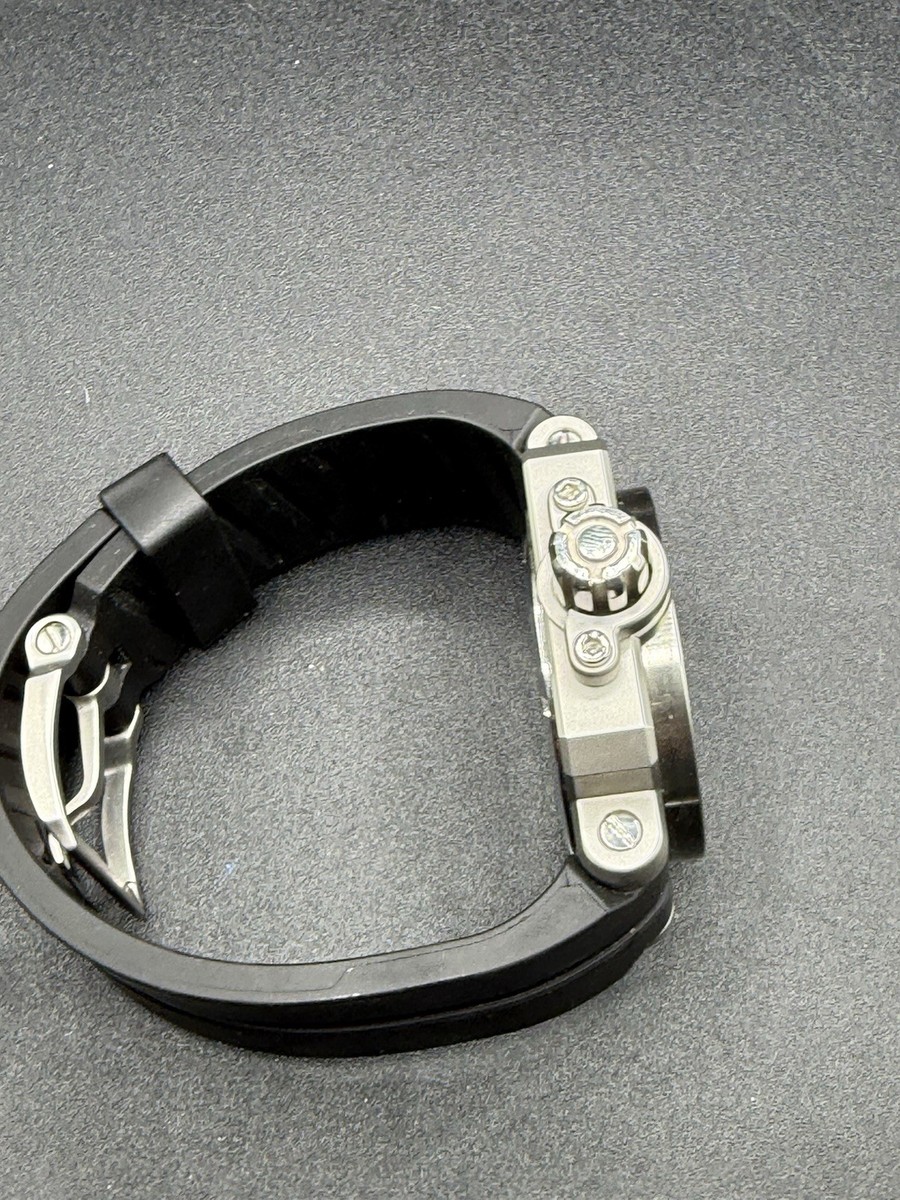Oakley Gearbox Brushed Black & Tan Watch | eBay display picture 1