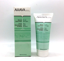 Ahava 3.4 oz / 100 ml mineral hand cream for all skin types R16