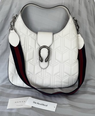 Gucci Dionysus Medium Shoulder Bag Sylvie Web w Strap Authentic Pre Owned