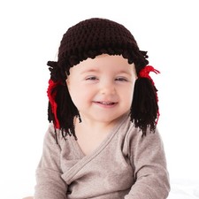 Infant Wig Cap Newborn Photoshoot Props Baby Wigs for Breathable Caps Boy Hats
