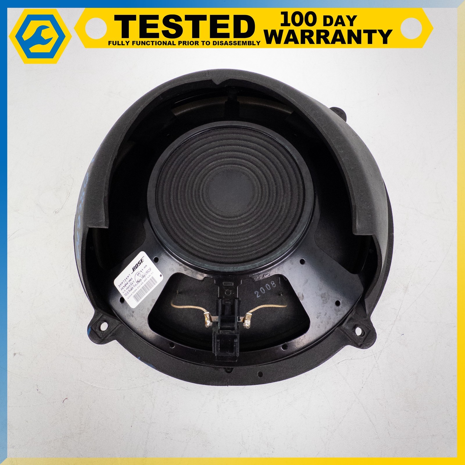 05-13 CHEVROLET CORVETTE C6 BOSE FRONT REAR LEFT RIGHT RADIO SPEAKER SET OEM