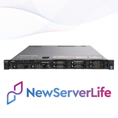 DELL R630 Server 2x E5-2680v3 2.5GHz =24 Cores 32GB H730 4x 1.2TB SAS 4xRJ45