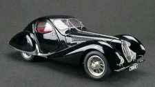 CMC 1/18 Talbot-Lago Coupe T150 C-SS 1937-39 Diecast Black Finished