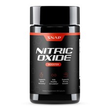 Nitric Oxide Booster Supplement - Pre Workout, Blood Flow, Gain Muscle - 90ct