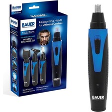 Image of Bauer Professional Rechargeable Multi Function Trimmer Personal Men Grooming Set