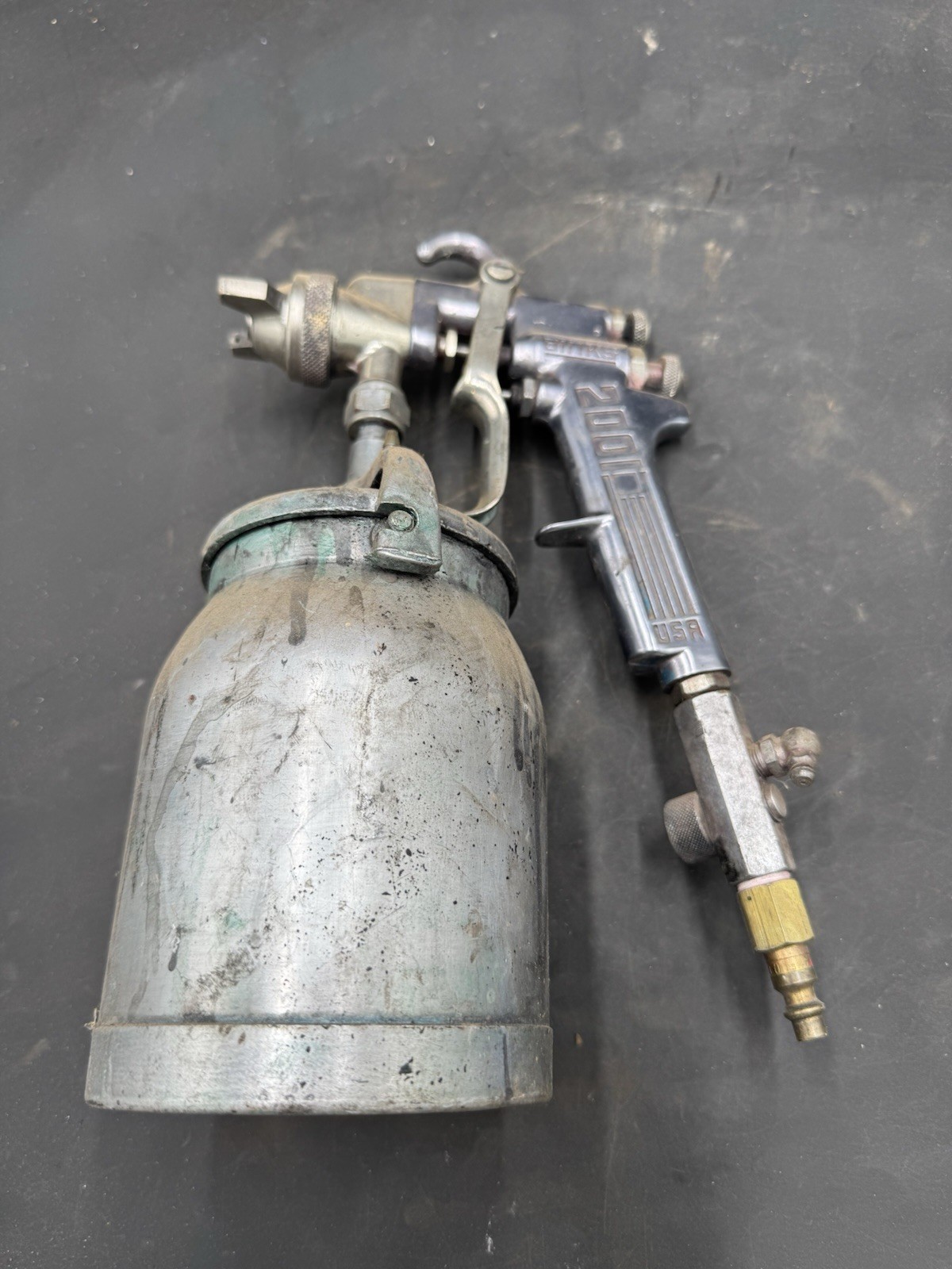 Binks 2001 Professional Spray Paint Gun Untested