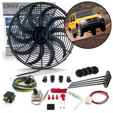 Zirgo High Performance Adjustable 16 Fan Cooling System Kit Ford Escape 12 Volt