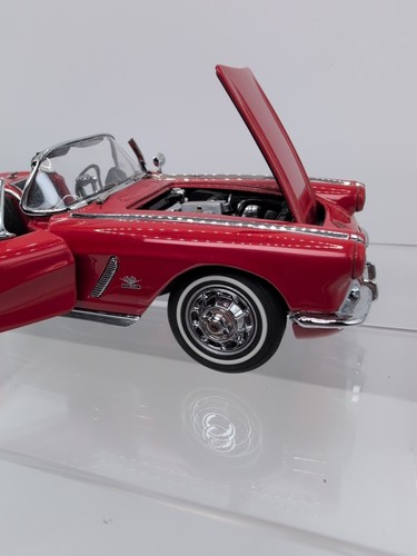 Danbury Mint 1962 Roman Red Corvette Convertible w/Papers & Box No Top $26.99 - Picture 18 of 24