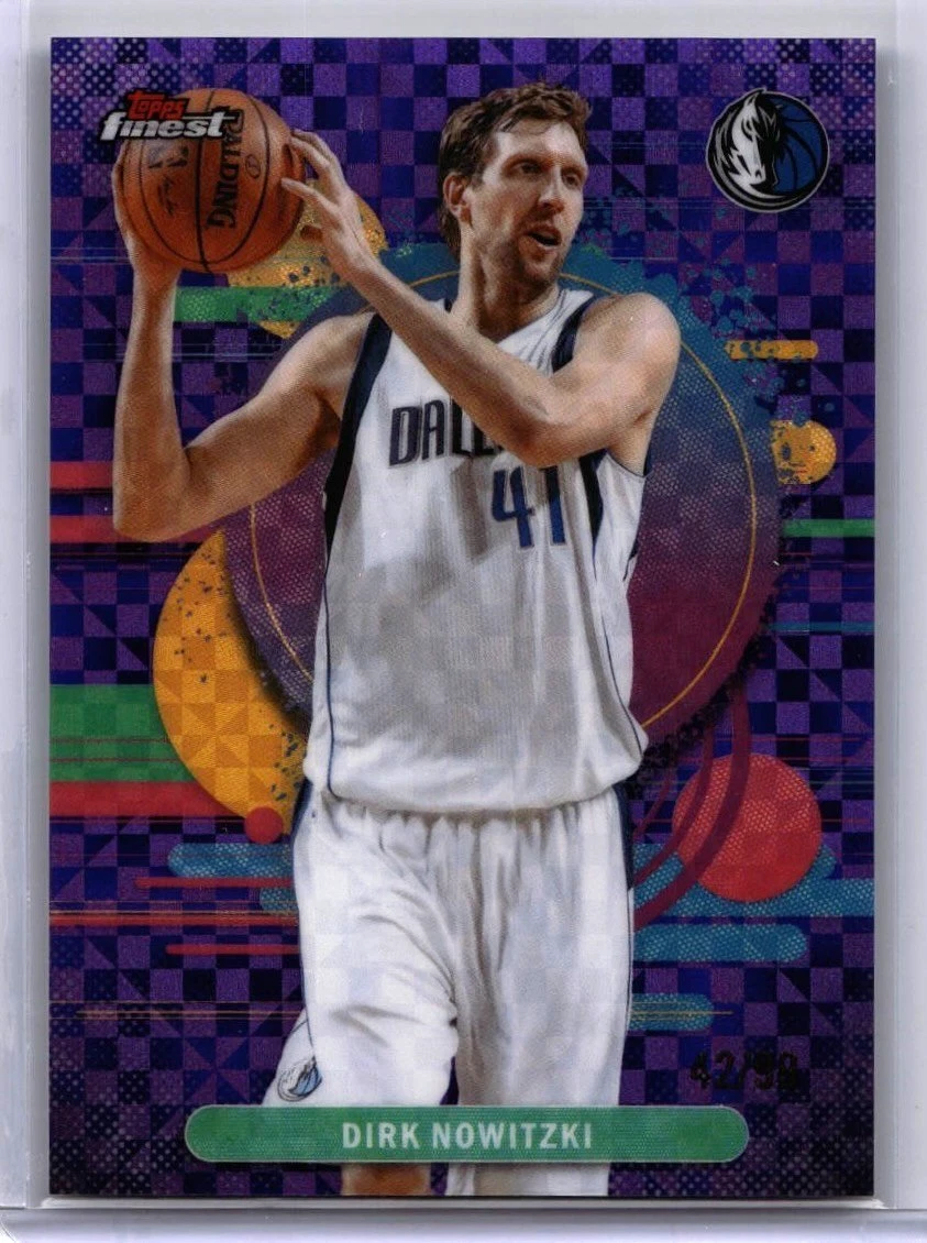 Topps Dirk Nowitzki Basketball Serial Numbered Sports Trading