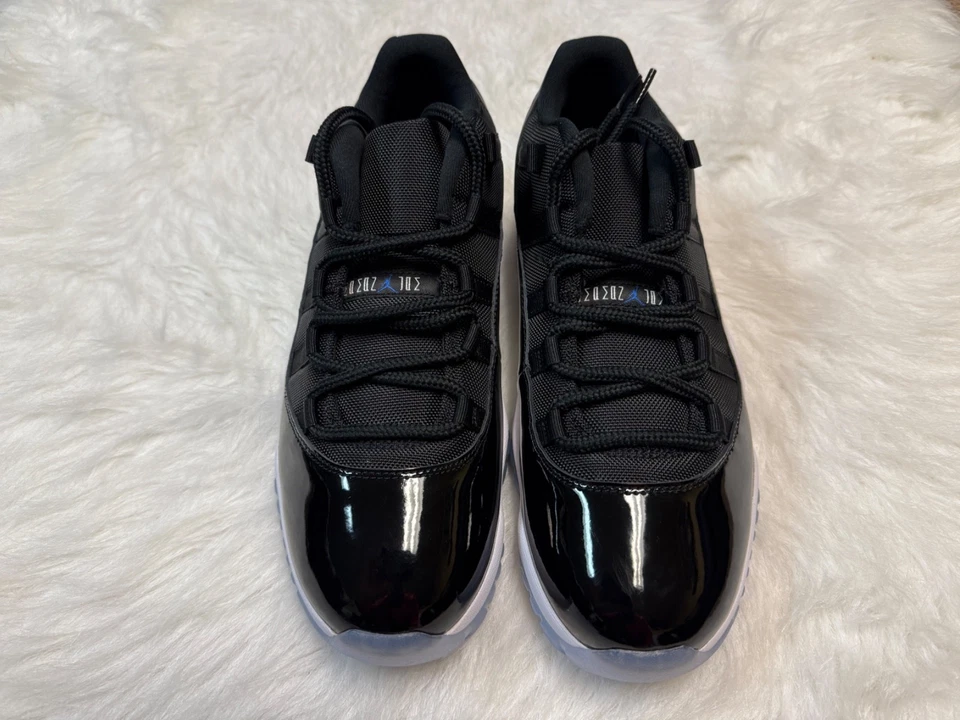 Nike Air Jordan 11 Retro Low Space Jam Negro Para hombres Talla 11 Tenis FV5104-004 Foto 3 de 4