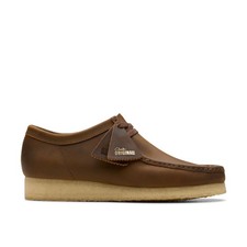  26156605 MENS CLARKS WALLABEE LOW - BEESWAX