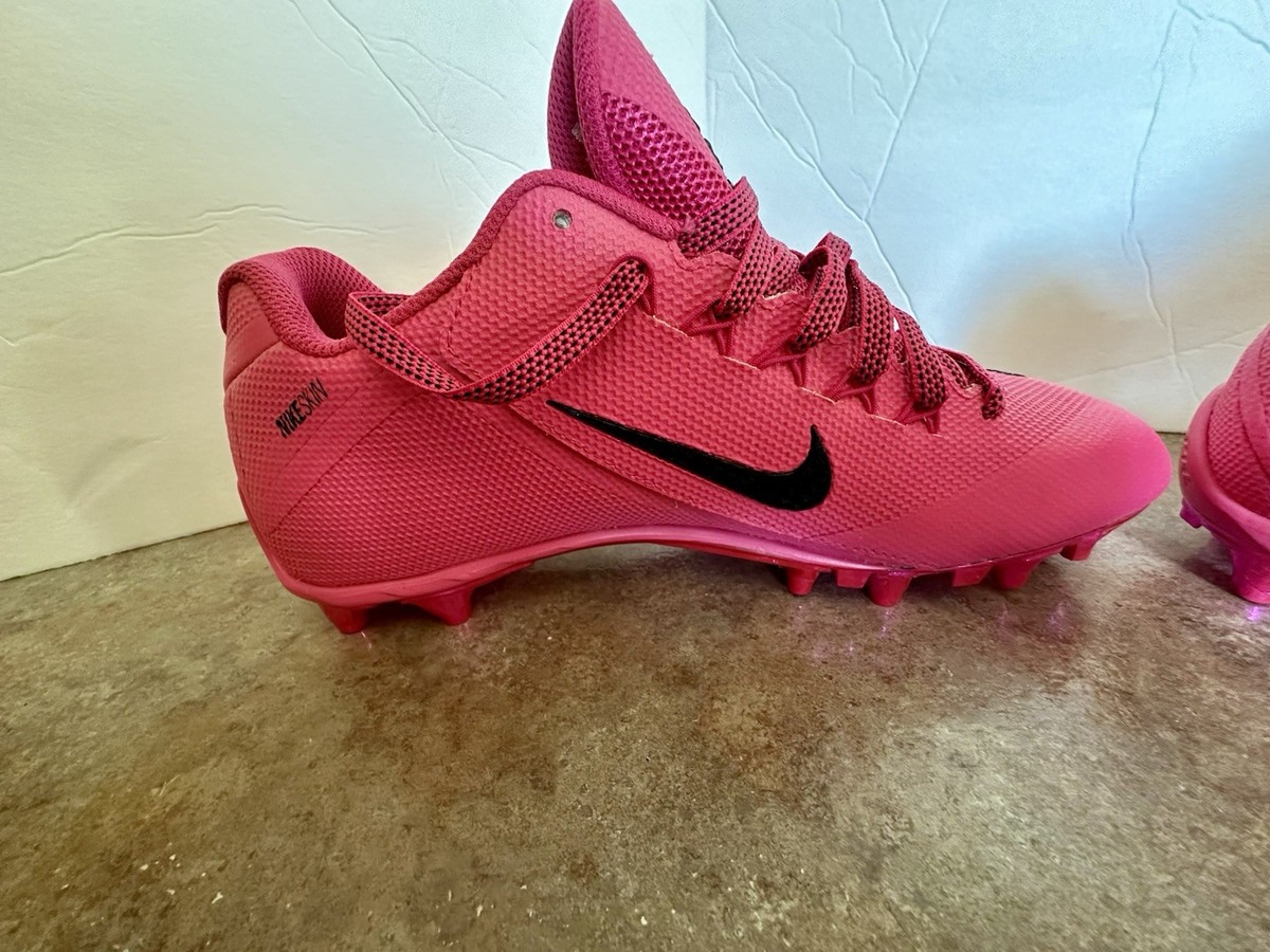 Men\'s Nike Alpha Pro Football Cleats Pink Breast Cancer Edition Size 14 Nike Alpha Menace 4 Pro Football Cleats – Midway Sports main image 4