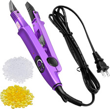 Fusion Hair Extensions Tool with Keratin Glue Granule Beads, US Plug